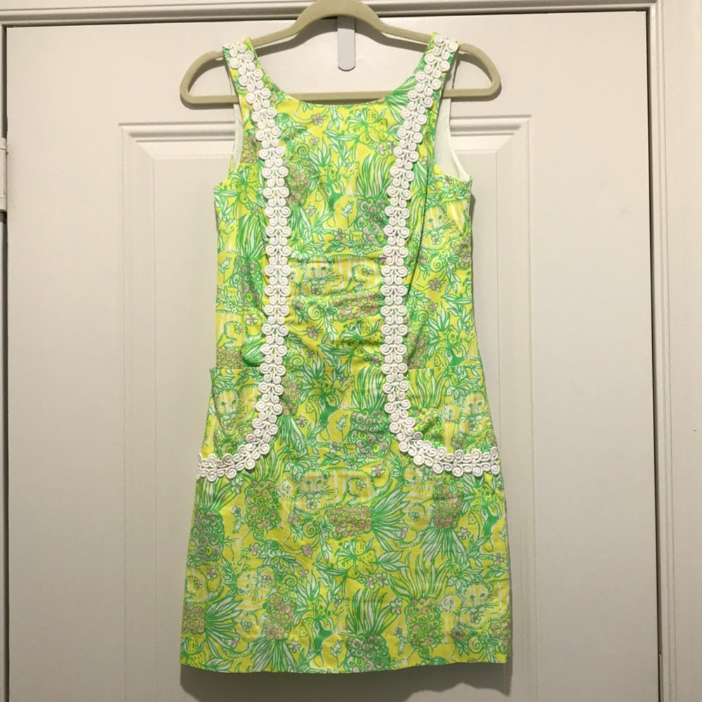 Lilly Pulitzer scoop back Shift